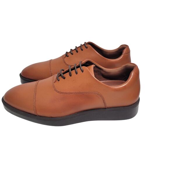 Wolf & Shepherd Closer Men's Brown Oxford Dress Shoe Size 7M 22526-2850 - Picture 2 of 8